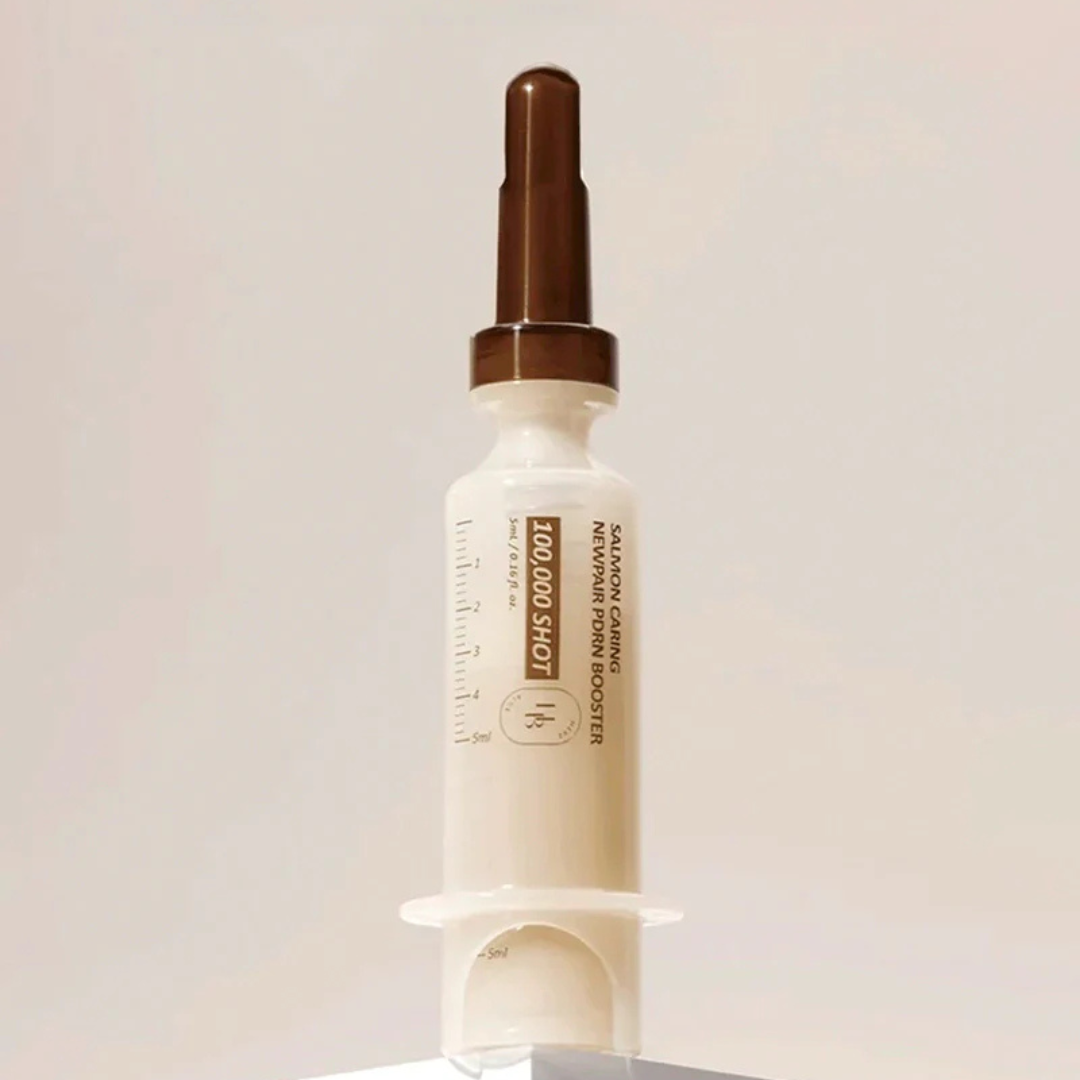 Salmon Caring Centella New Pair PDRN Booster 100,000 Shot Essence - 1 Set