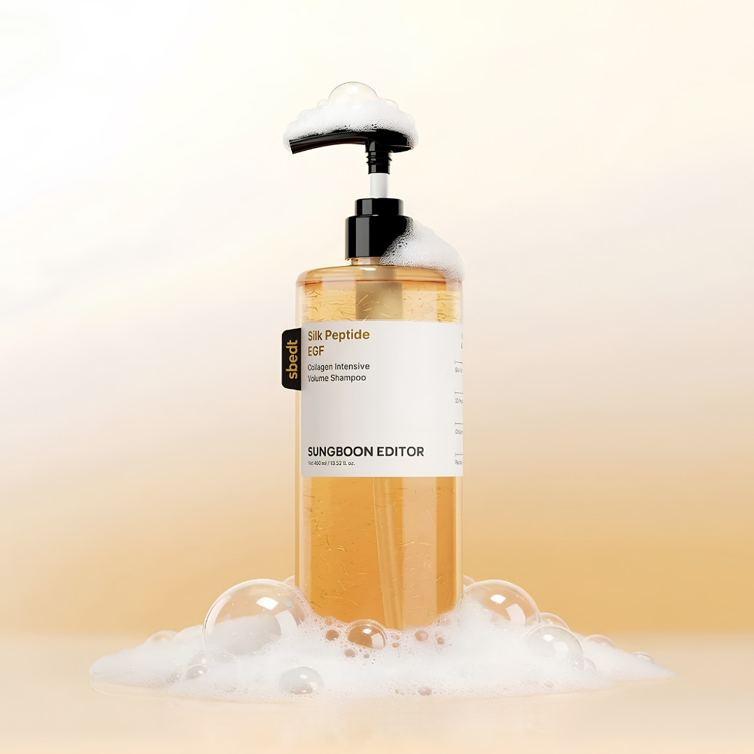 Silk Peptide EGF Collagen Intensive Volume Shampoo - 400 ml