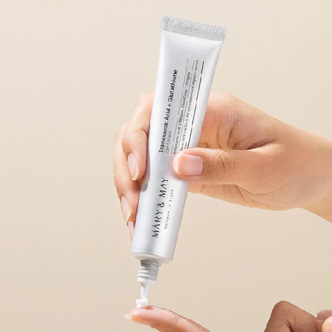 Tranexamic Acid + Glutathione Eye Cream - 30ml - K-Beauty Arabia