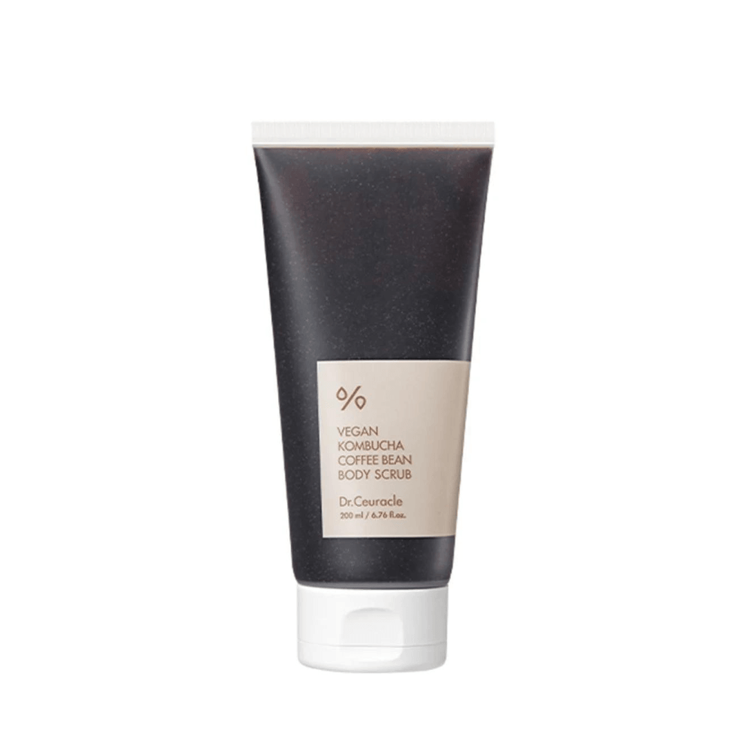 Vegan Kombucha Coffee Bean Body Scrub - 200 ml