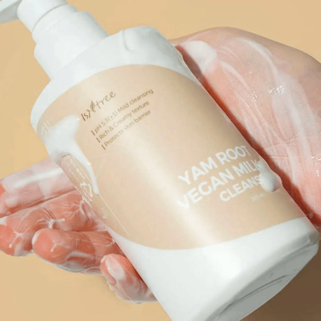 Yam Root Vegan Milk Cleanser - 220 ml - K-Beauty Arabia