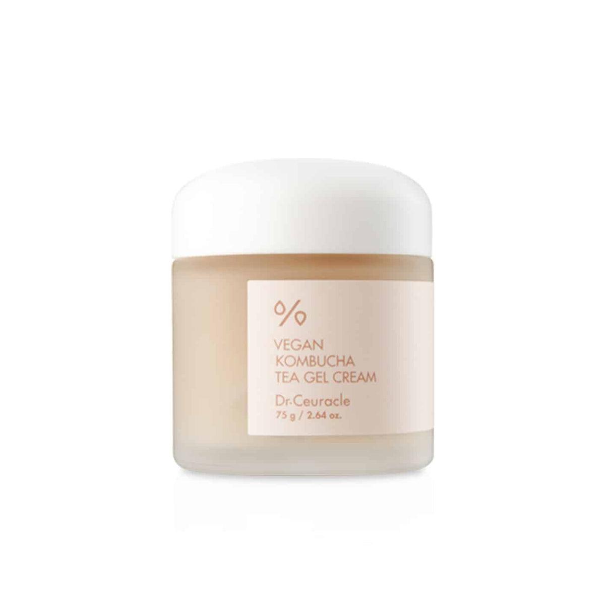 Vegan Kombucha Gel Cream - 75g - K-Beauty Arabia