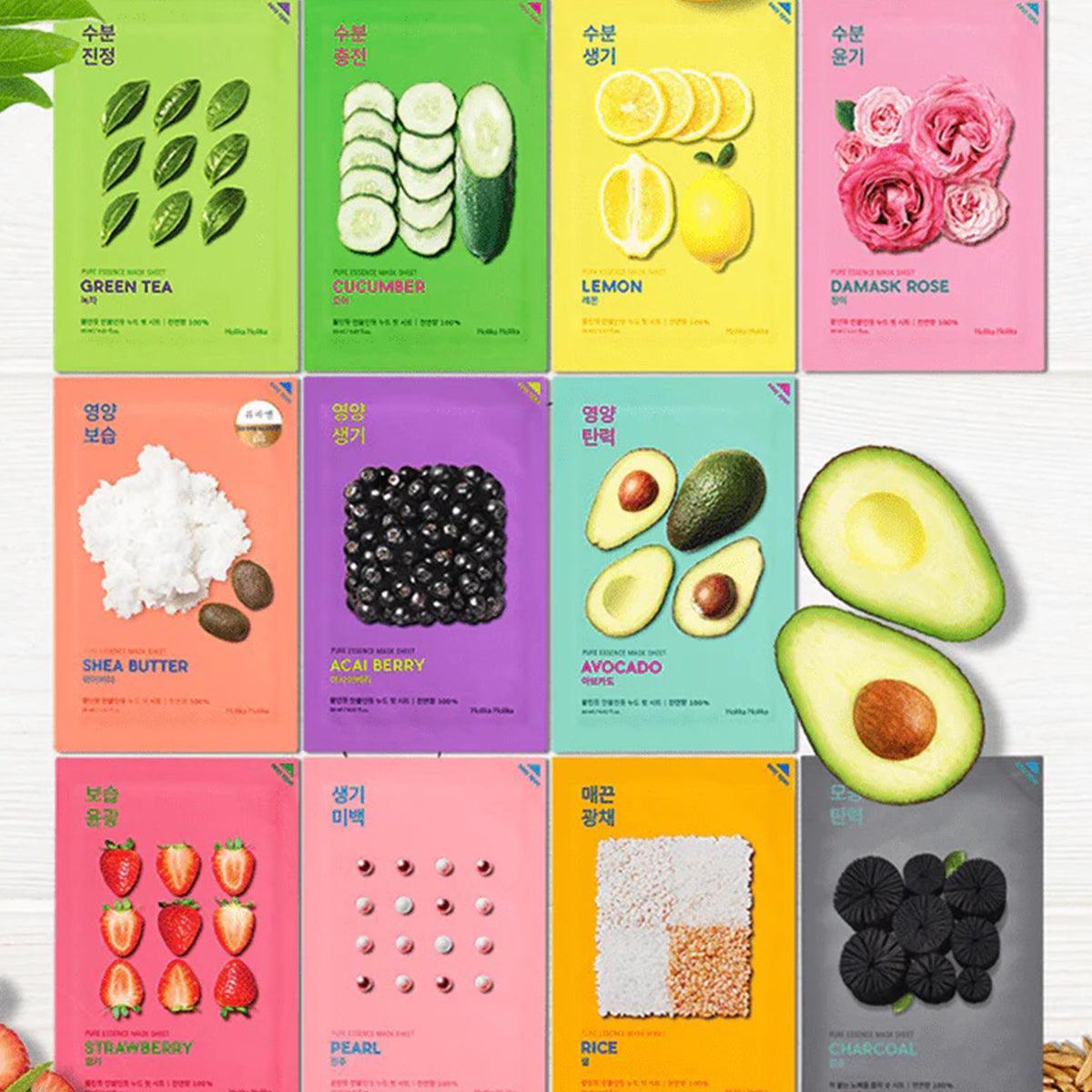 Pure Essence Mask Sheet - 20 ml (Various Options) - K-Beauty Arabia