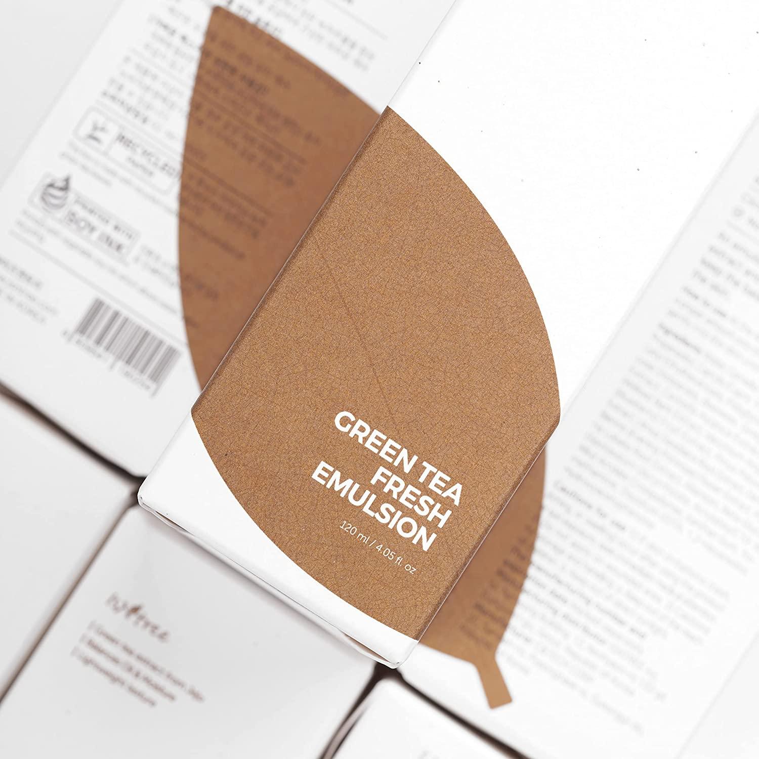 Green Tea Fresh Facial Emulsion - 120 ml - K-Beauty Arabia