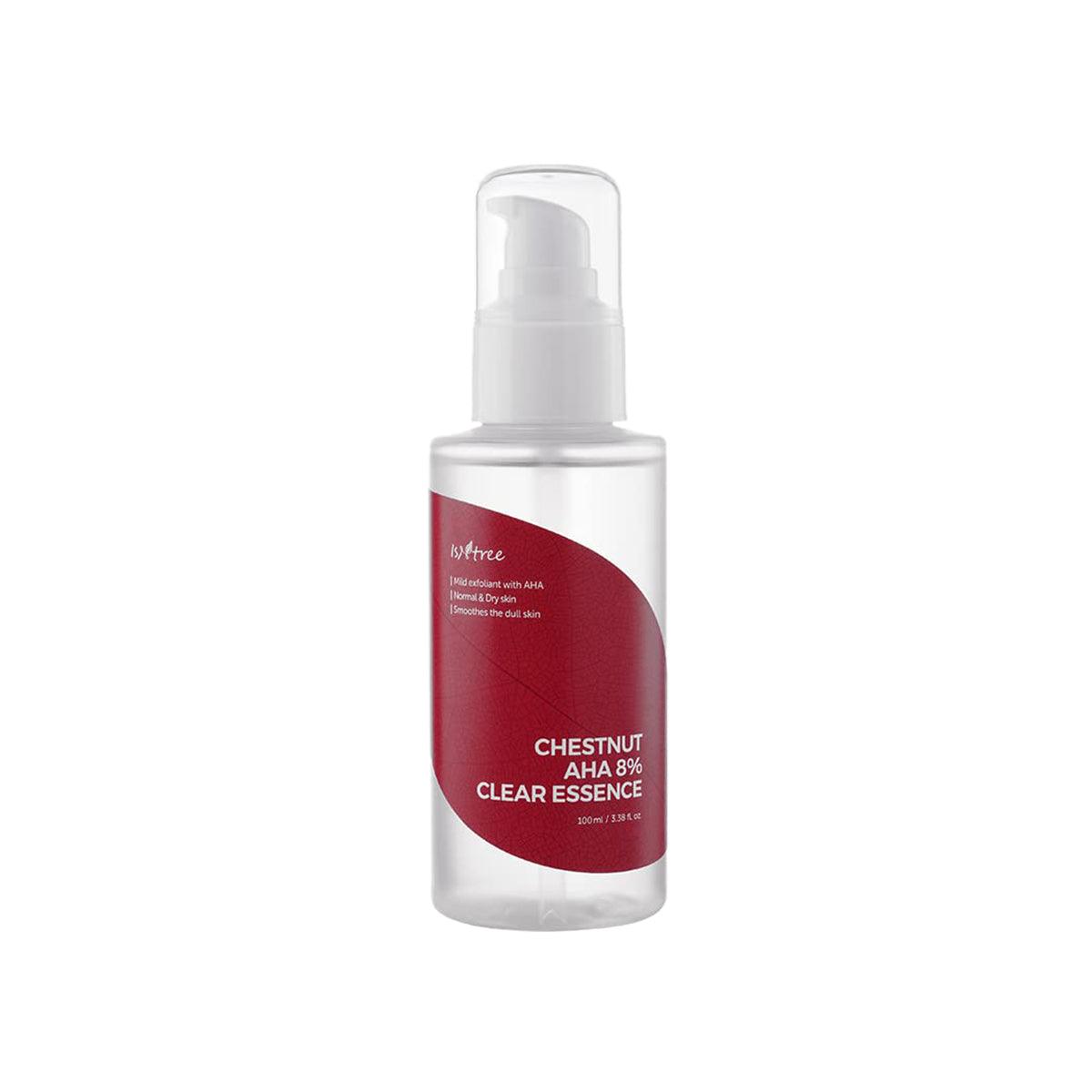 Chestnut  AHA 8% Clear Essence - 100 ml - K-Beauty Arabia