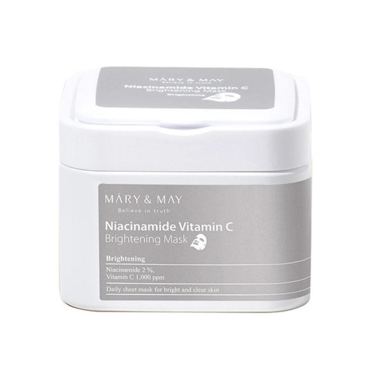 Niacinamide Vitamin C Brightening Mask - 30 sheets - K-Beauty Arabia
