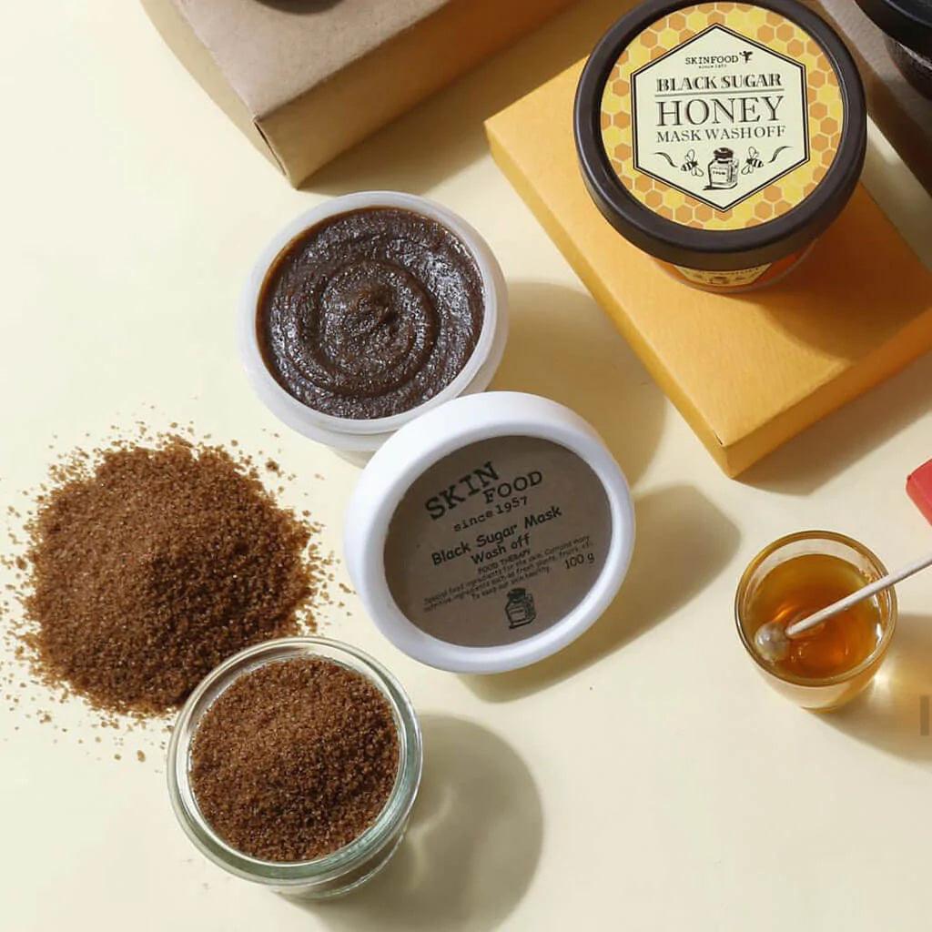 Black Sugar Mask Wash Off - 100g - K-Beauty Arabia