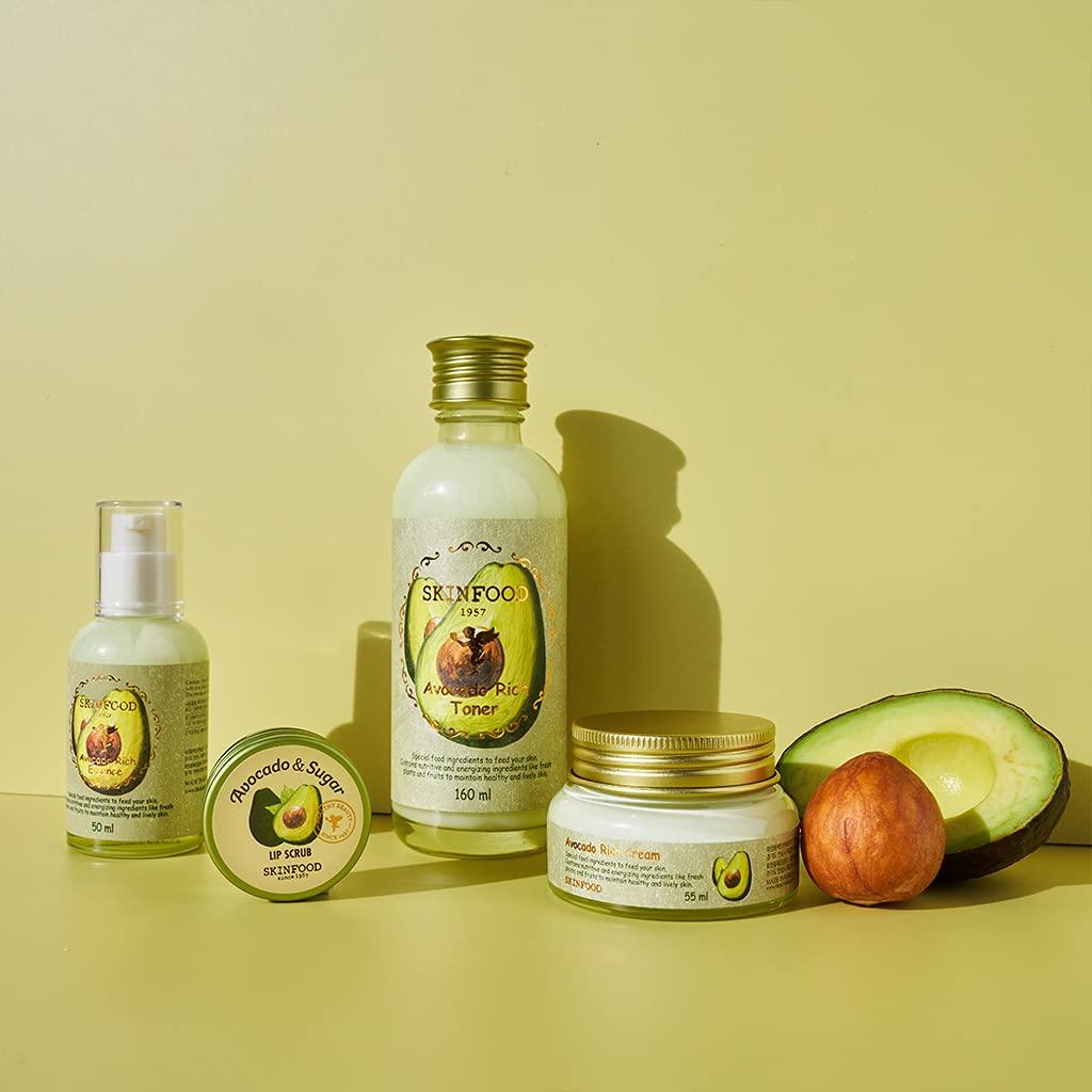 Avocado and Sugar Lip Scrub - 14g - K-Beauty Arabia