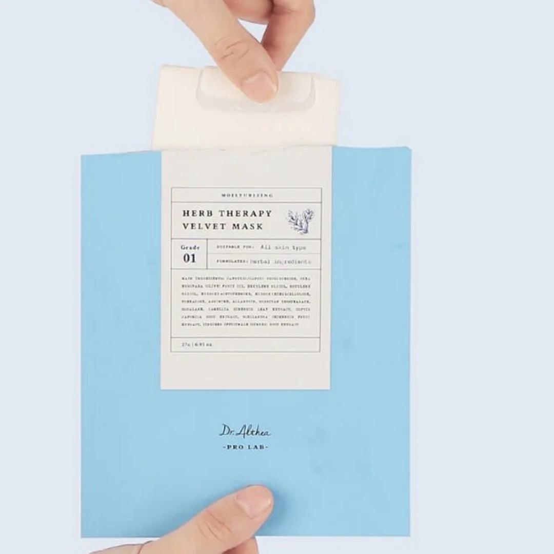 Herb Therapy Velvet Mask - 27 g (10 mask set) - K-Beauty Arabia