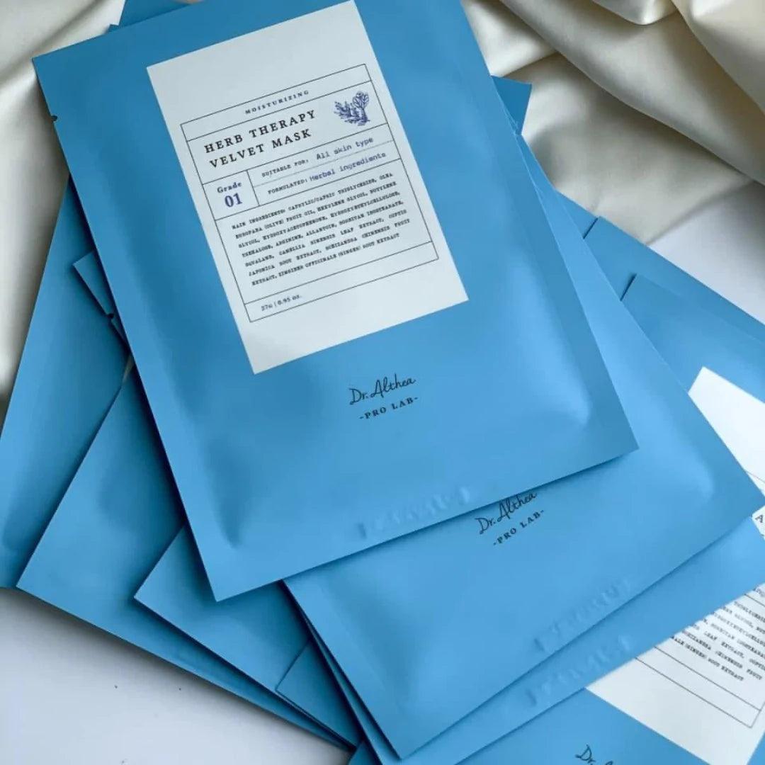 Herb Therapy Velvet Mask - 27 g (10 mask set) - K-Beauty Arabia