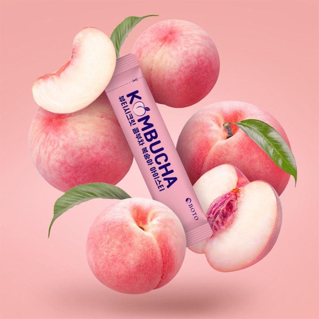 Beauty Secret Kombucha Peach Ice Tea - 5 g x 30 g
