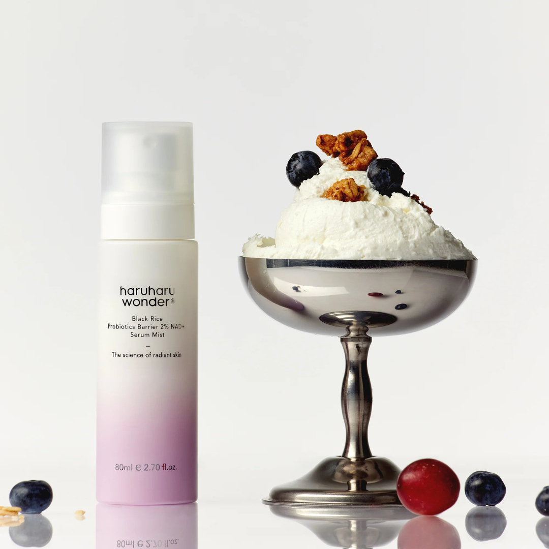 بخاخ سيروم NAD+ مع بروبيوتيك الأرز الأسود - 80 مل