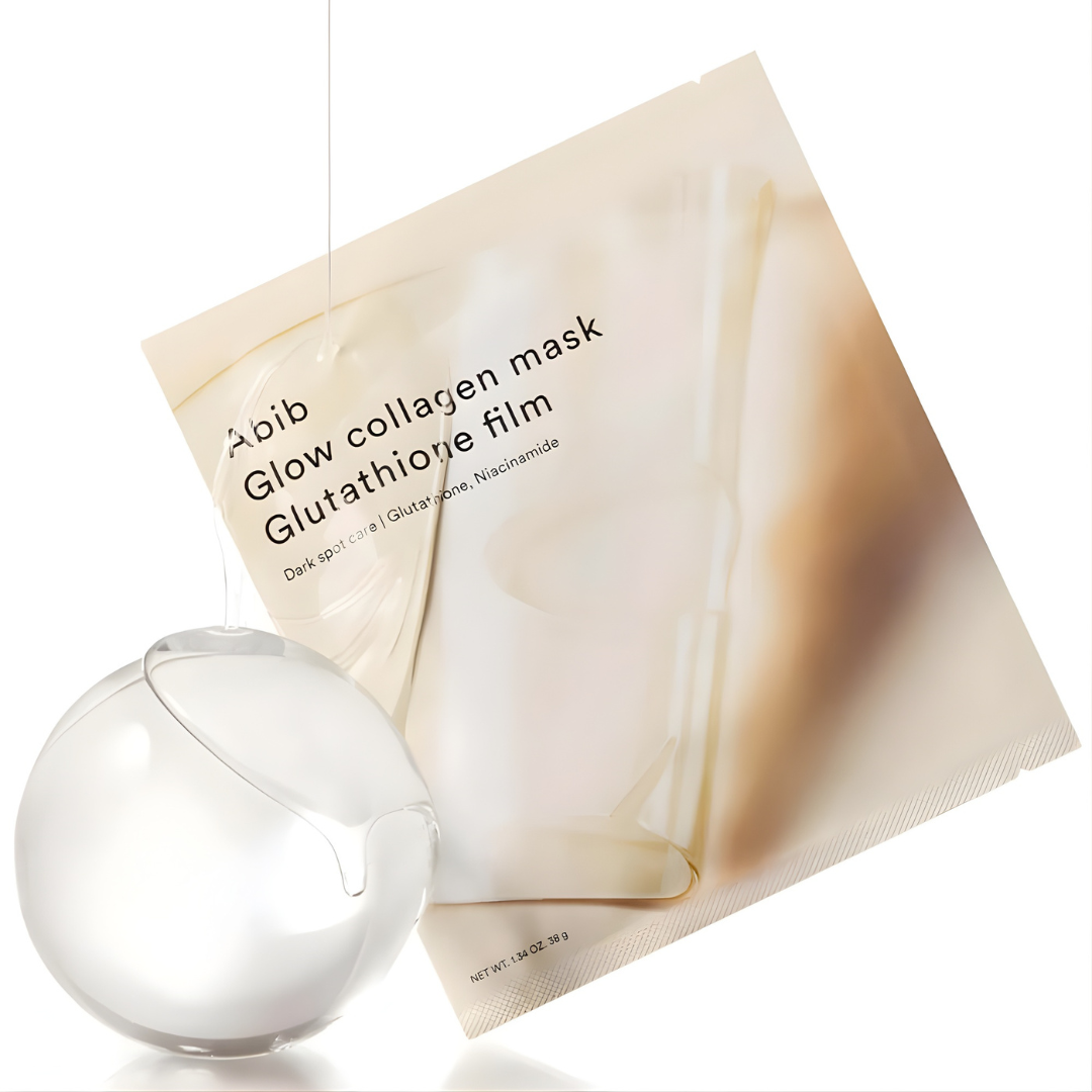 قناع الكولاجين المتوهج مع الجلوتاثيون - 4 أقنعة ورقية