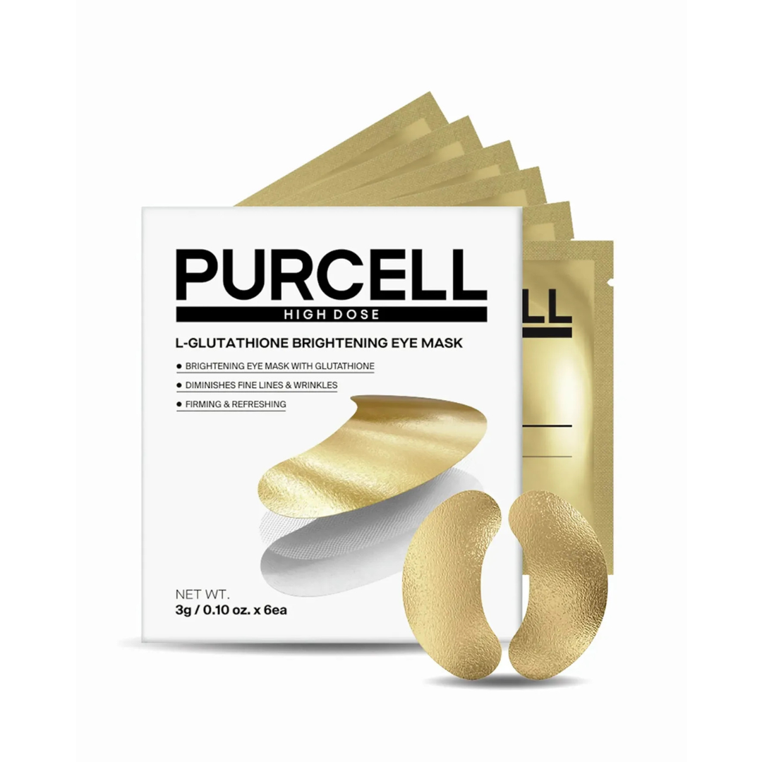 Glutathione Brightening Eye Mask - 6 Pcs