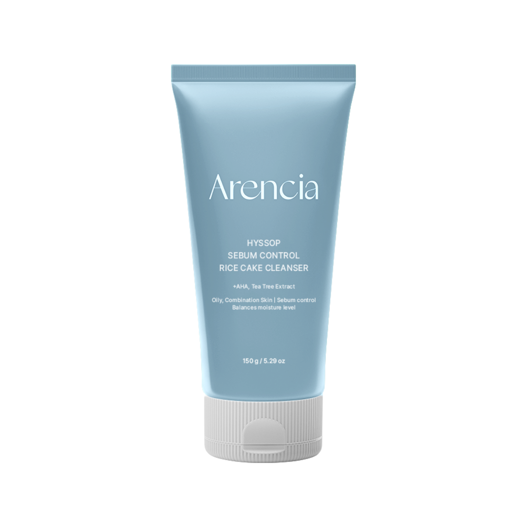 Hyssop Sebum Control Rice Cake Cleanser - 150g