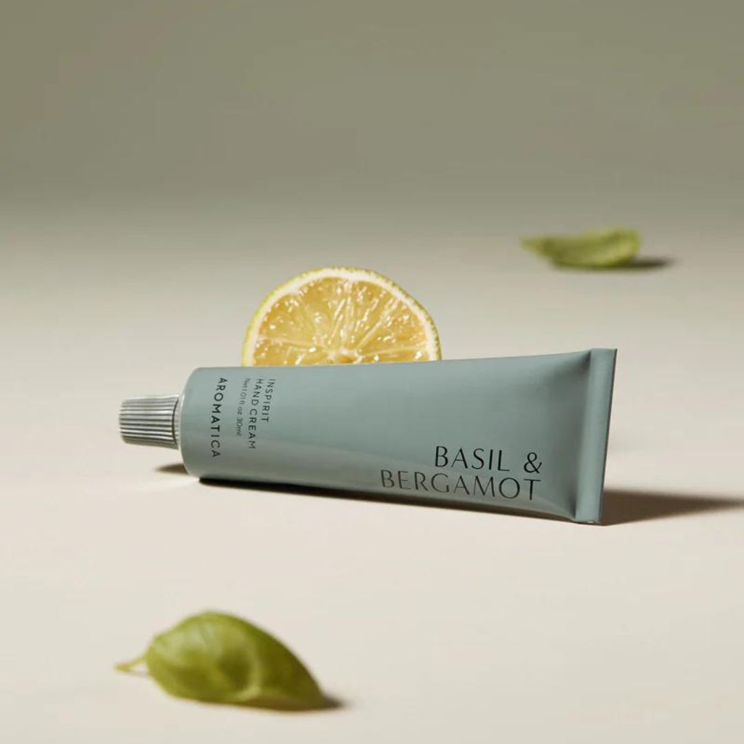 Inspirit Hand Cream Basil & Bergamot - 30 ml