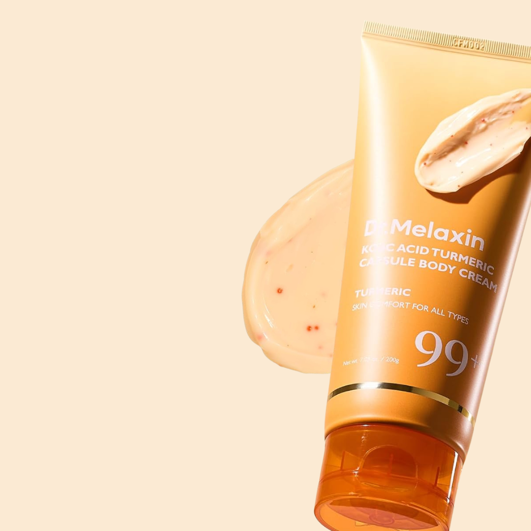 كريم للجسم بكبسولات الكركم وحمض الكوجيك - 200 غرام