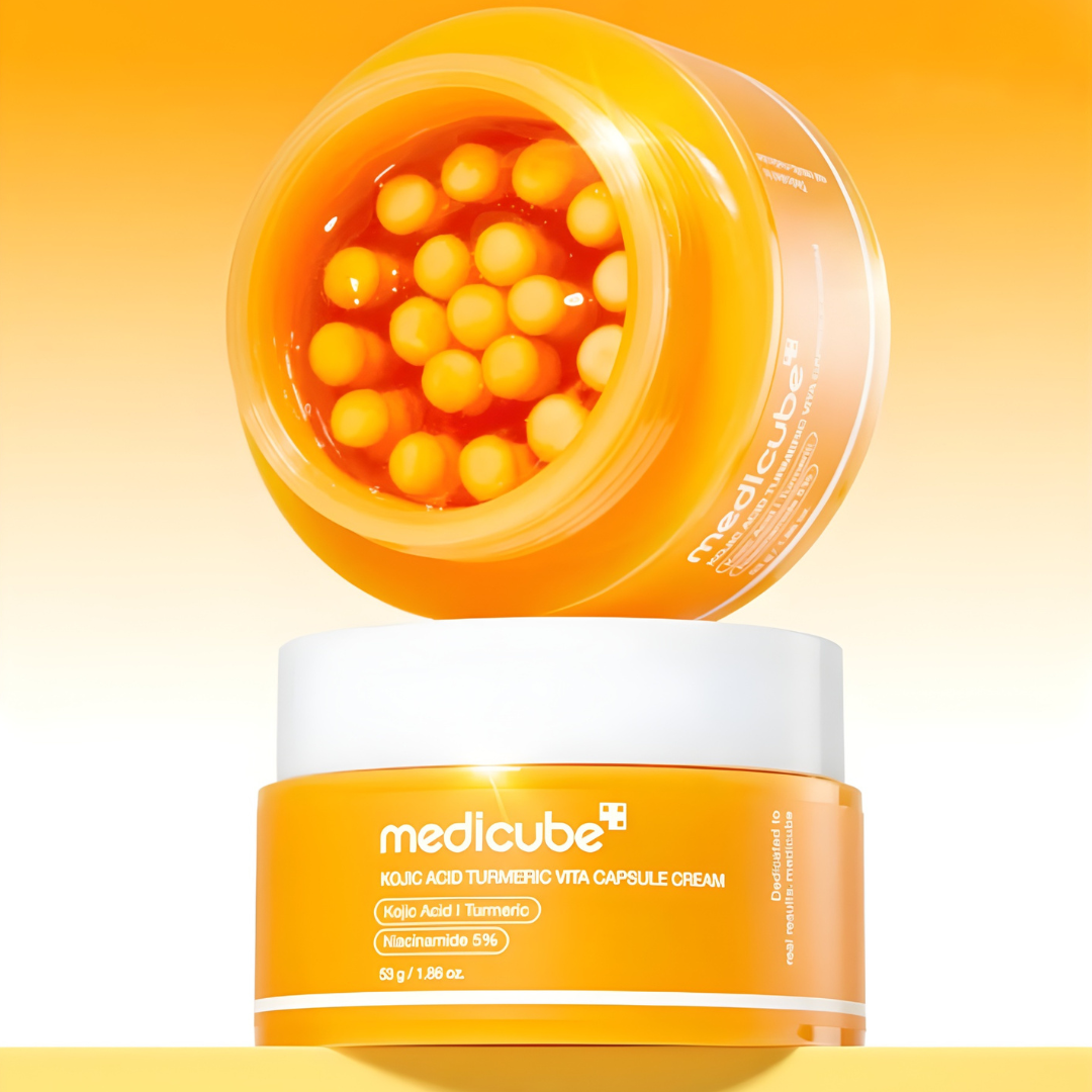 كريم كبسولات فيتامينات الكركم وحمض الكوجيك - 53 غرام