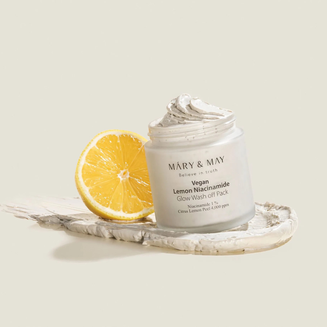 Lemon Niacinamide Glow Wash off Pack - 125g