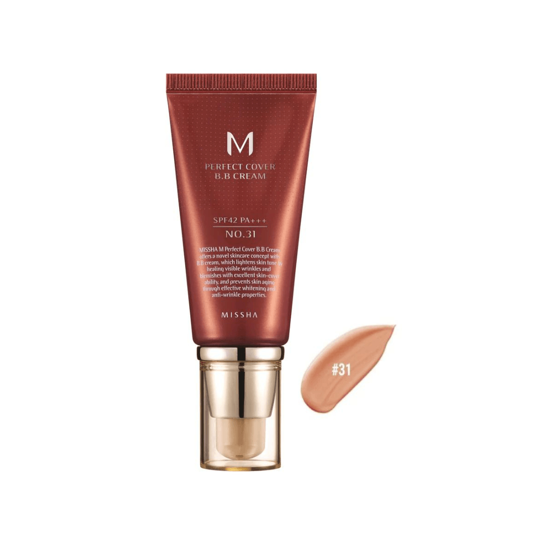 M Perfect Covering BB Cream SPF42 (5 shades) - 50 ml - K-Beauty Arabia