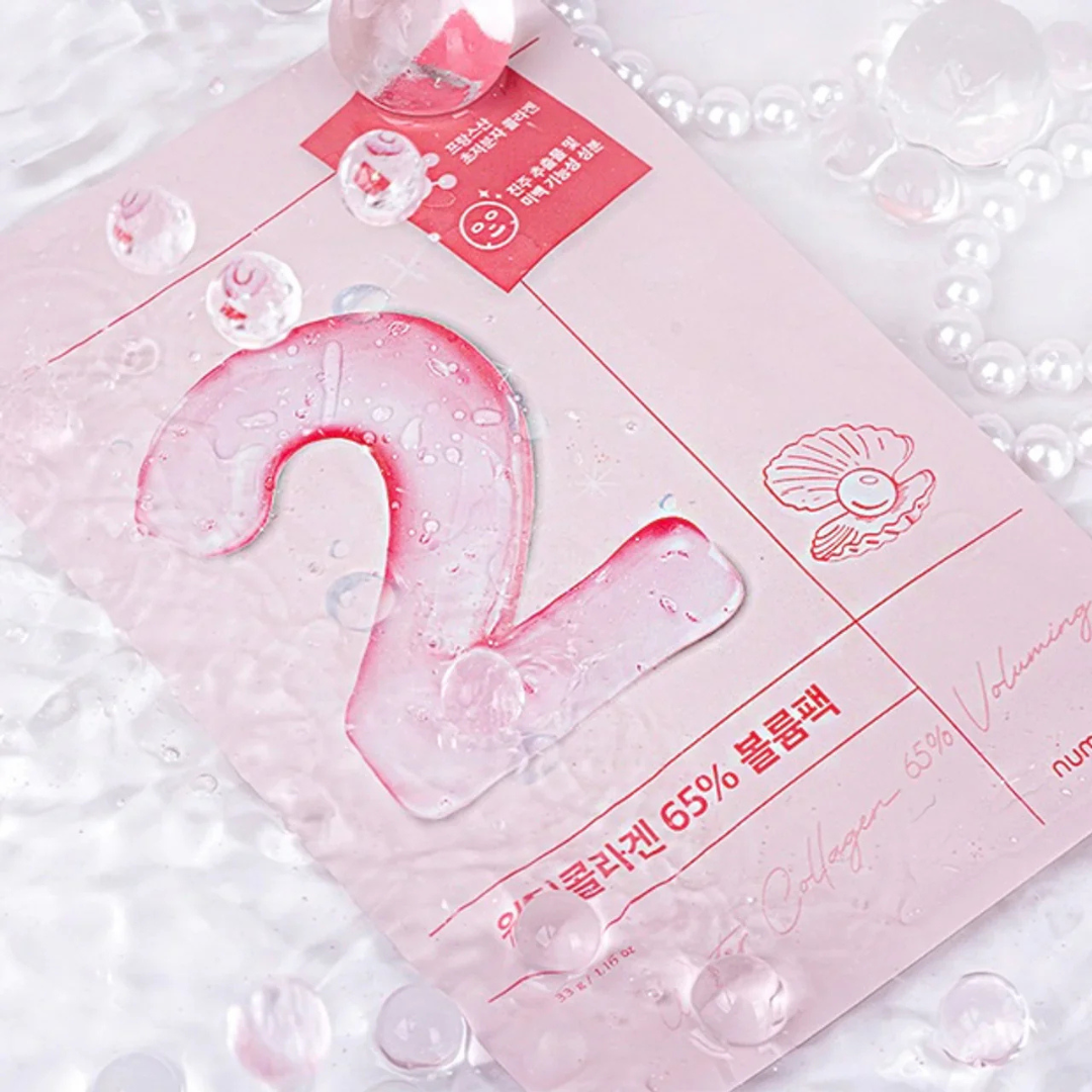 No. 2 Water Collagen 65% Voluming Sheet Mask - 1 Sheet Mask