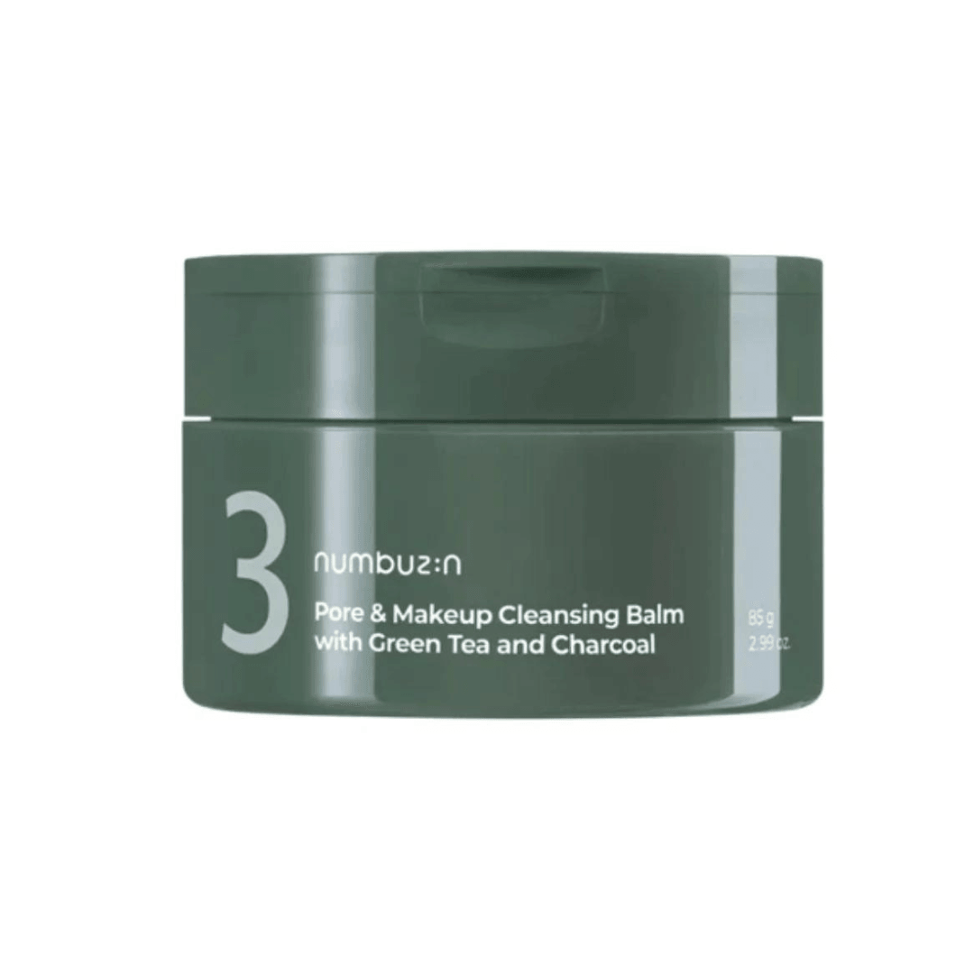 No. 3 Pore & Makeup Cleansing Balm With Green Tea And Charcoal - 85 g - K-Beauty Arabia