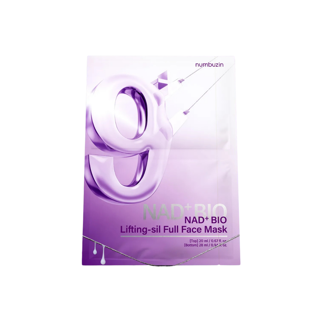 No. 9 NAD Bio Lifting-sil Full Face Mask - 4 Sheet Masks