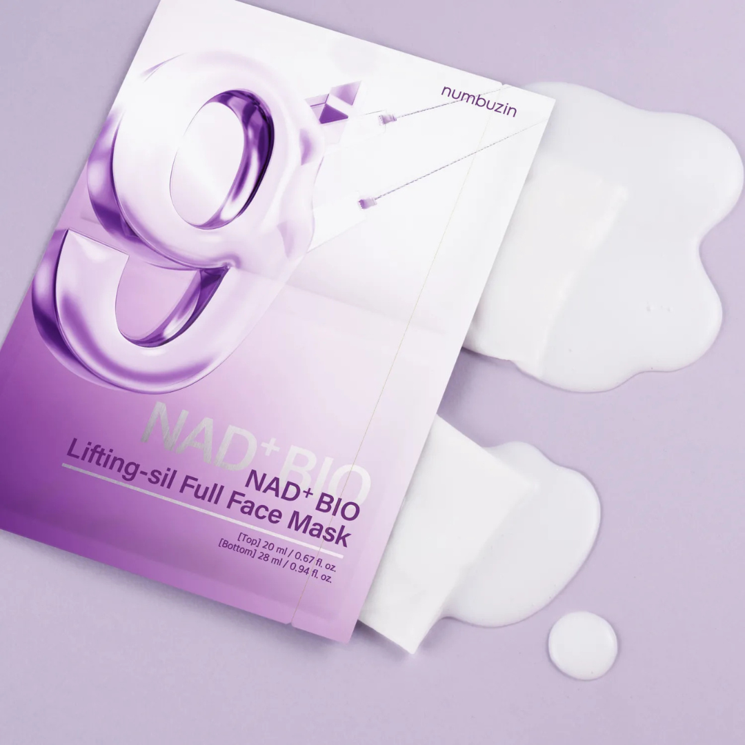 No. 9 NAD Bio Lifting-sil Full Face Mask - 4 Sheet Masks