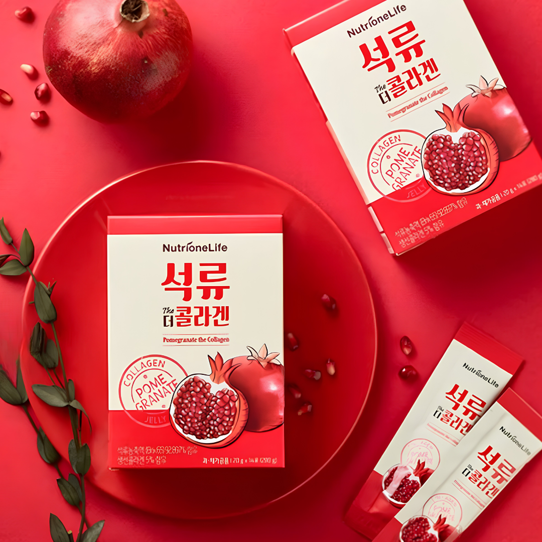 NutrioneLife Pomegranate The Collagen - 14 Pcs