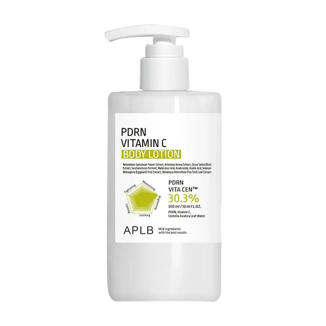 لوشن للجسم بفيتامين سي من بي دي آر إن - 300 مل
