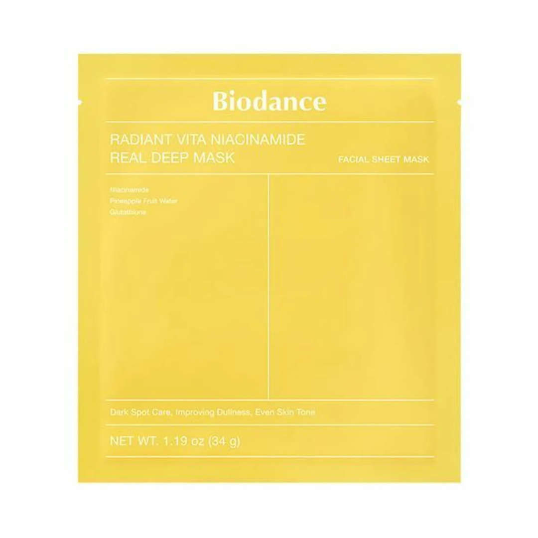 Radiant Vita Niacinamide Real Deep Mask - 4 Sheet Masks