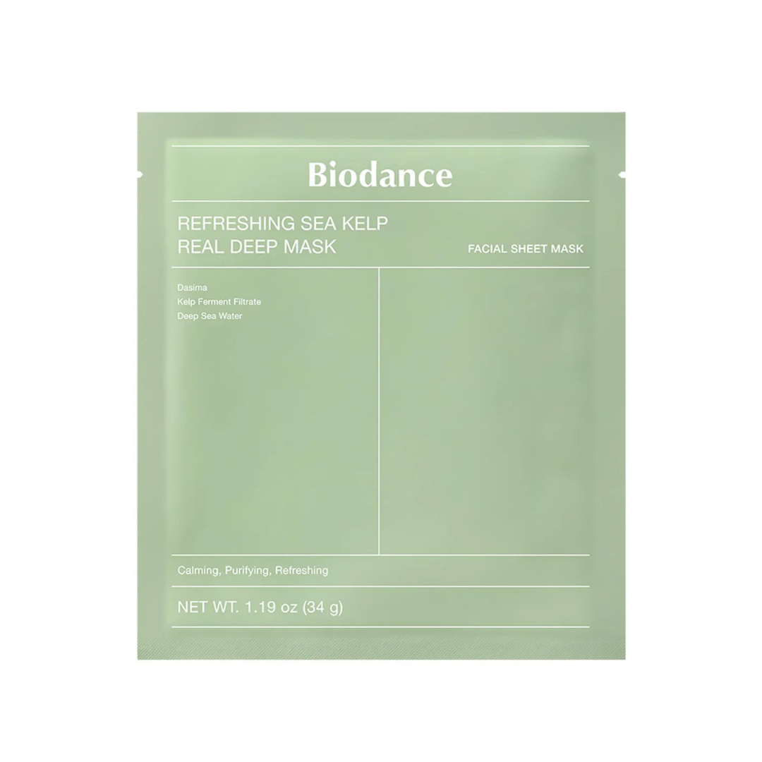 Refreshing Sea Kelp Real Deep Mask - 4 Sheet Masks