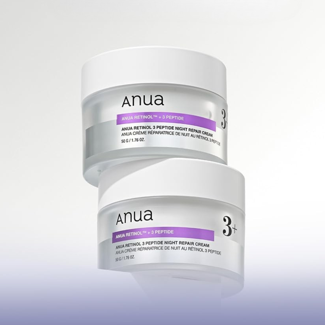 كريم ريتينول 3 ببتيد ليلي لإصلاح البشرة - 50 غرام