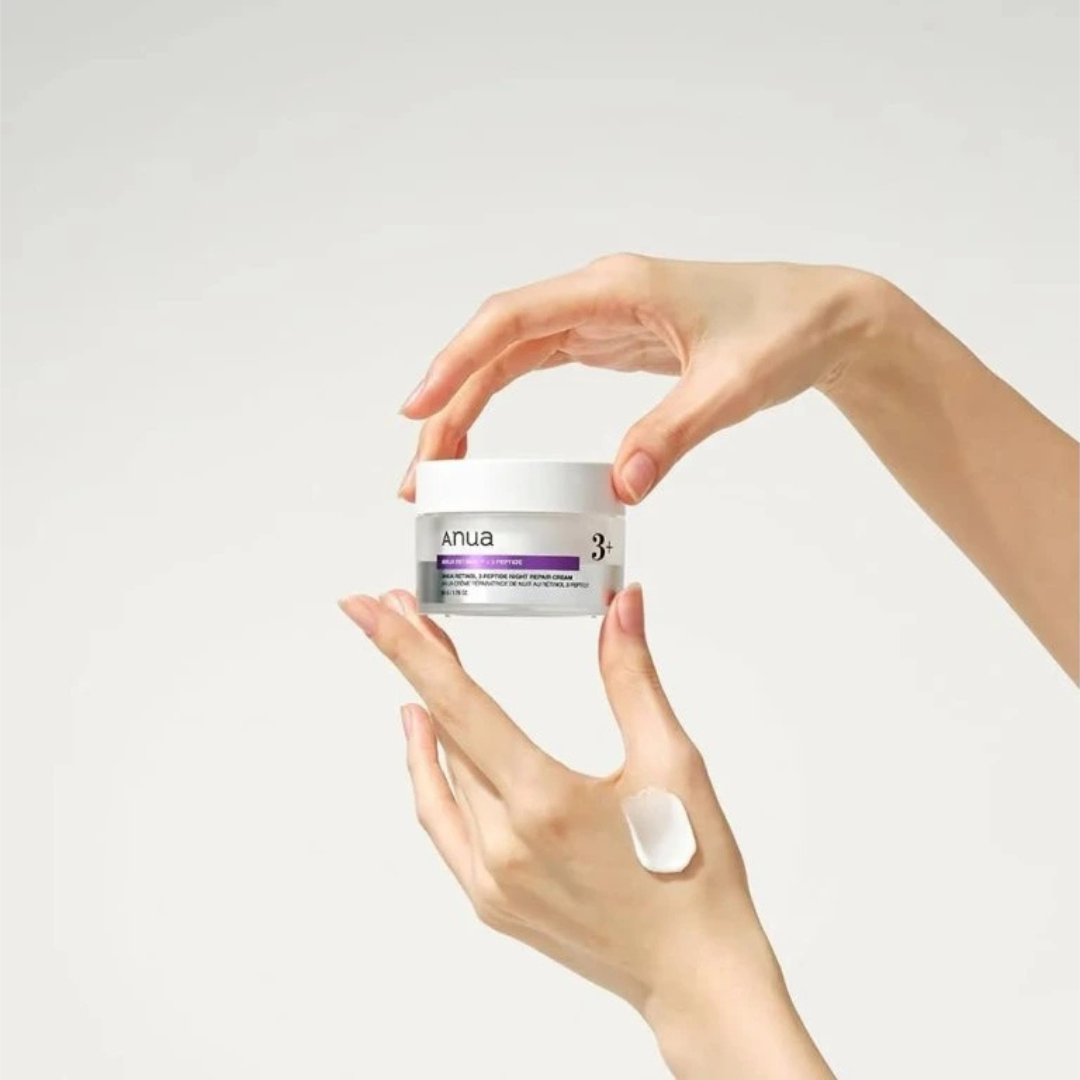 كريم ريتينول 3 ببتيد ليلي لإصلاح البشرة - 50 غرام