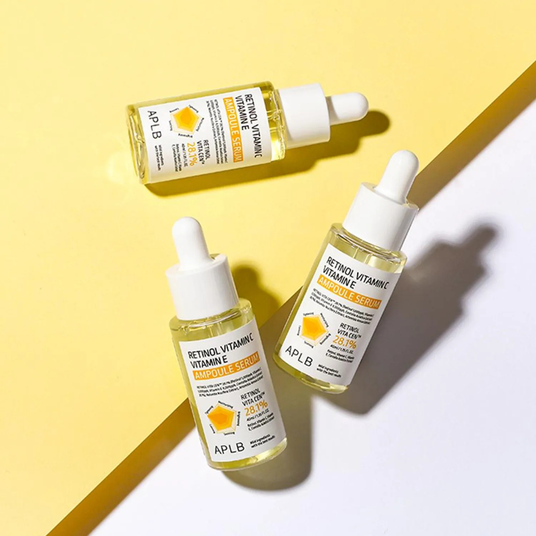 سيروم أمبولات الريتينول وفيتامين سي وفيتامين إي - 40 مل