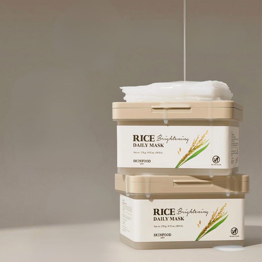 Rice Brightening Daily Mask - 30 Sheets