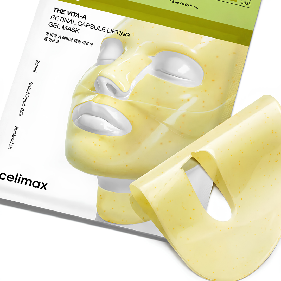 The Vita-A Retinal Shot Tightening 2-Step Gel Mask - 4 Sheet Masks