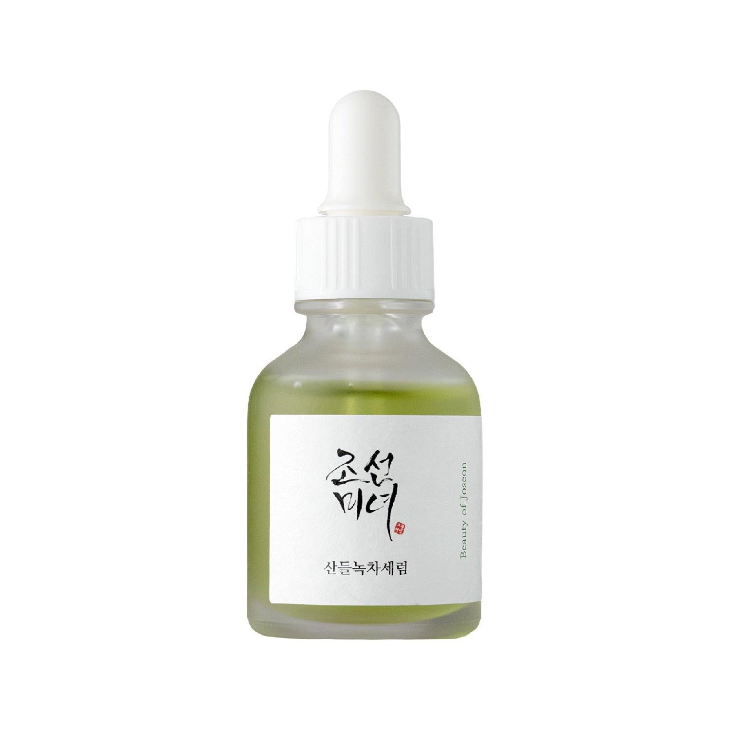 Calming Serum: Green Tea + Panthenol - 30 ml - K-Beauty Arabia