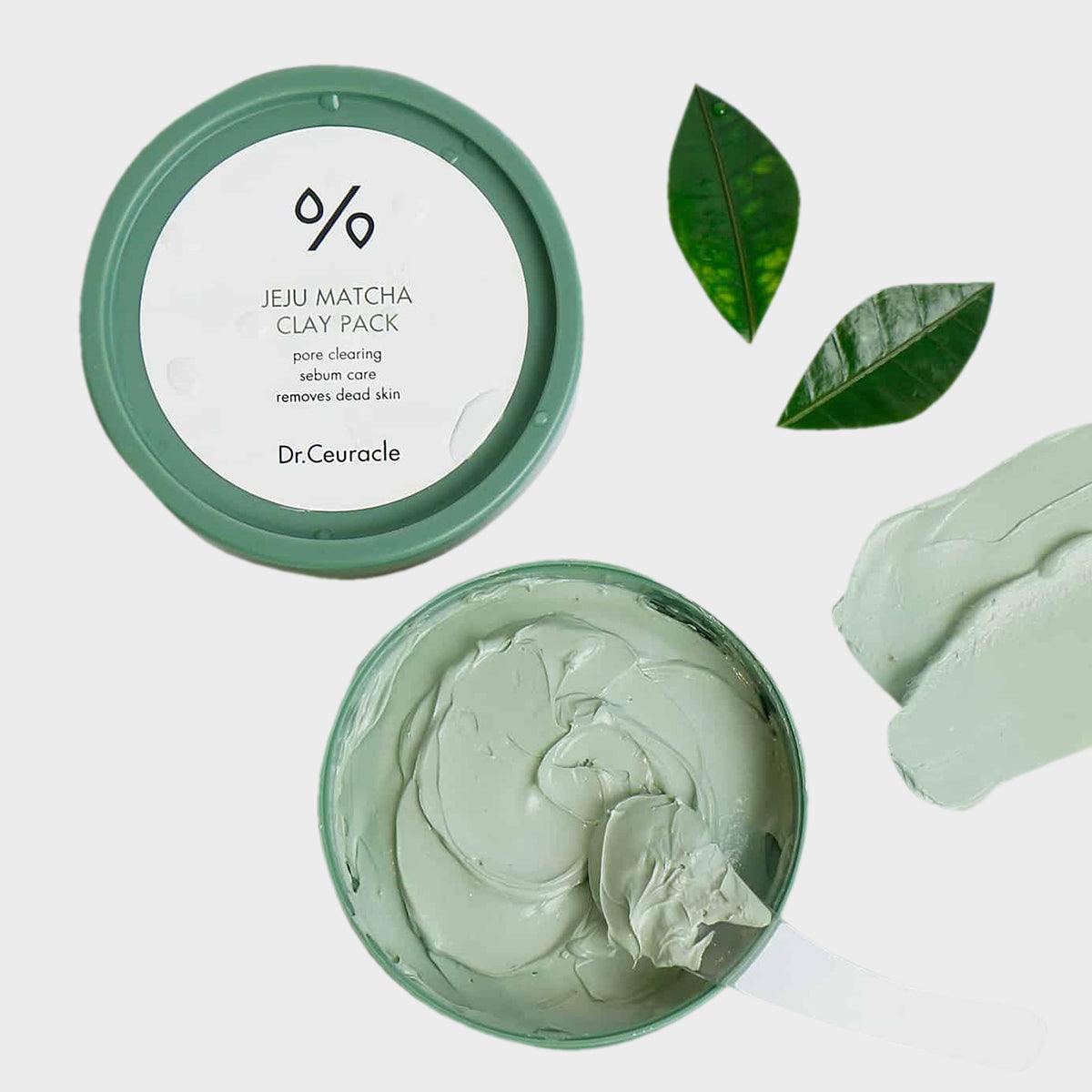 Jeju Matcha Clay Pack - 115g - K-Beauty Arabia