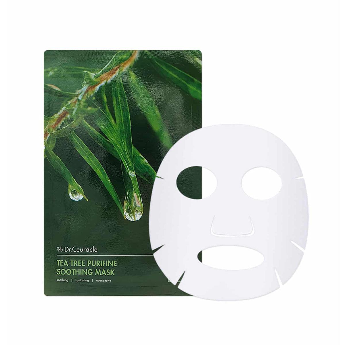 Tea Tree Purifine Soothing Mask - (23 ml x 10 pcs) - K-Beauty Arabia