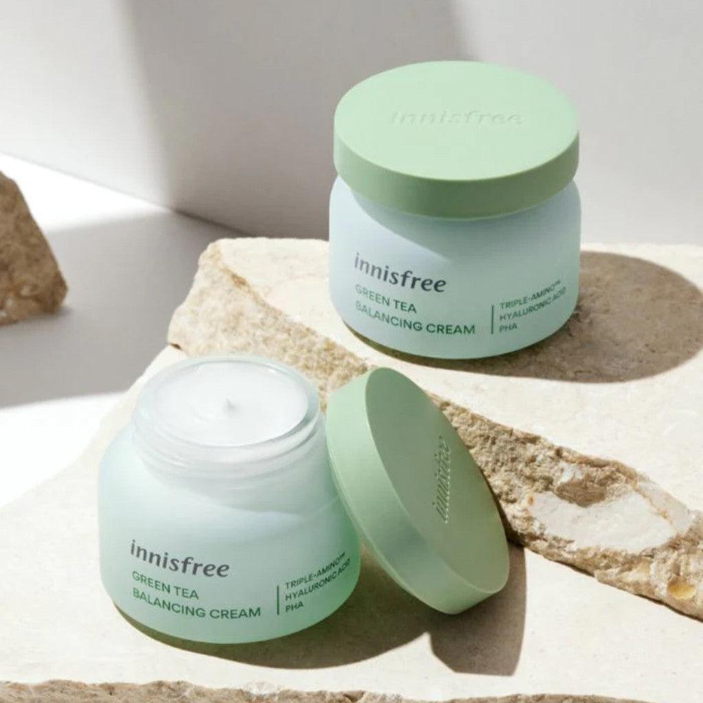 Green Tea Balancing Cream - 50 ml - K-Beauty Arabia