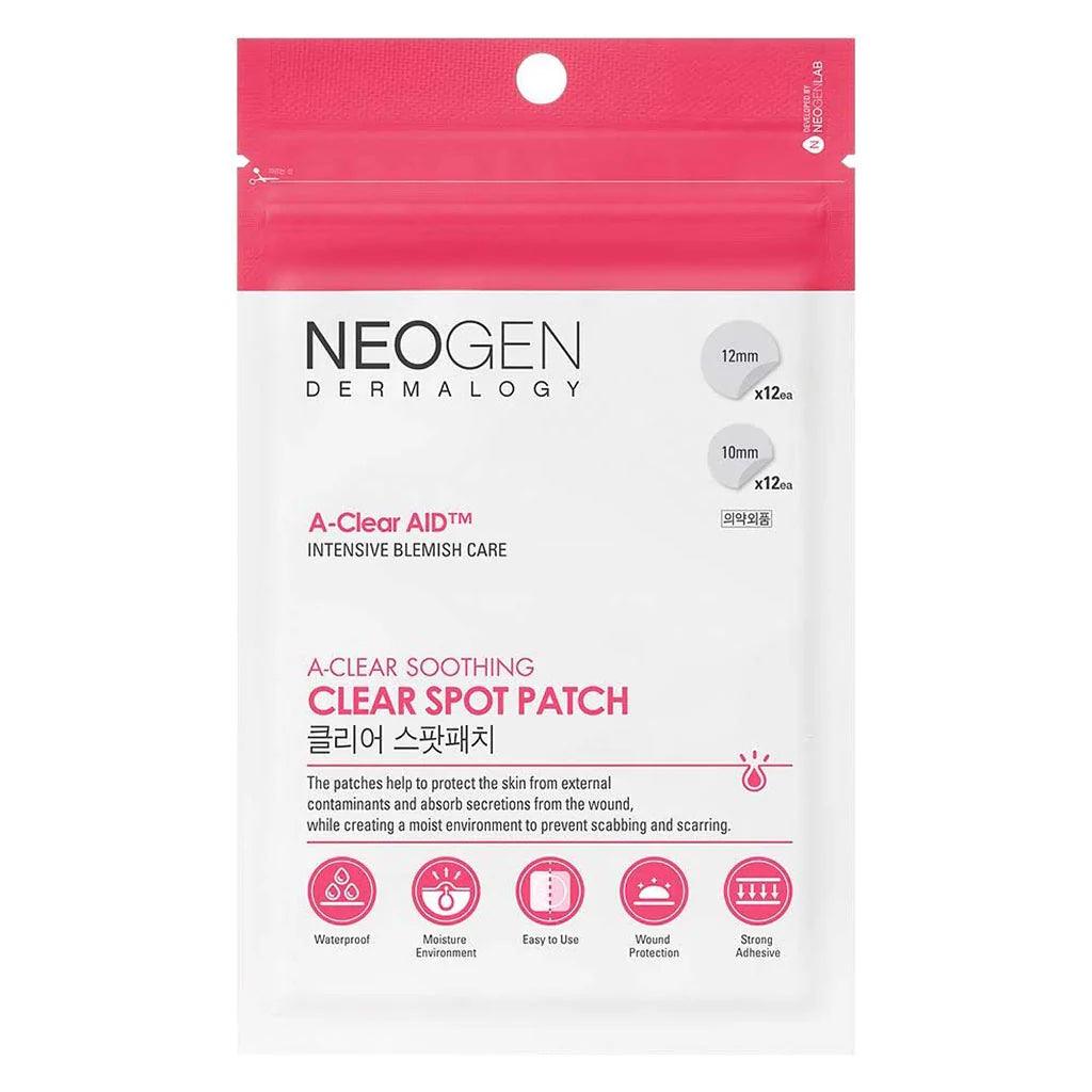 A-clear Aid Soothing Spot Patch (24 patches) - K-Beauty Arabia