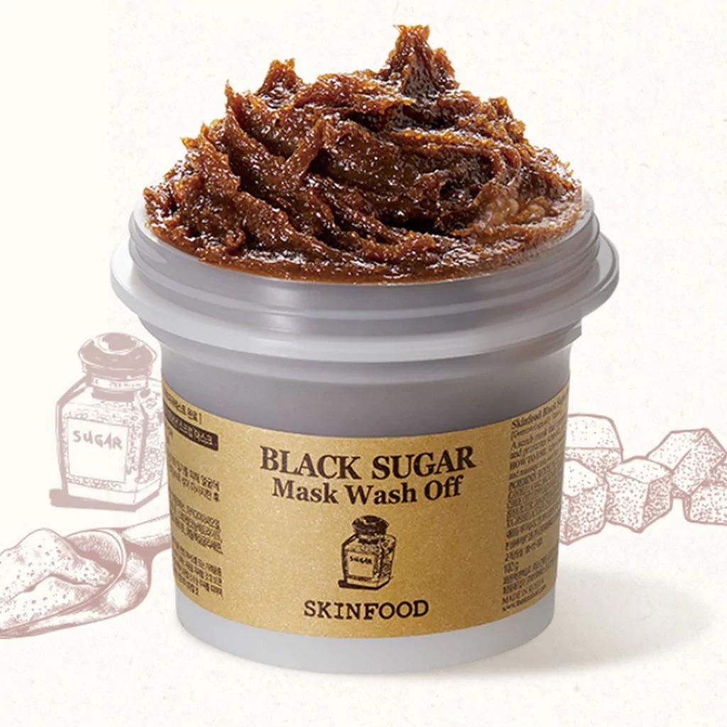 Black Sugar Mask Wash Off - 100g - K-Beauty Arabia